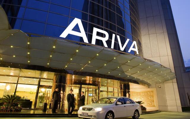 Ariva Beijing West Hotel & Serviced Apartment Пекин вид на фасад