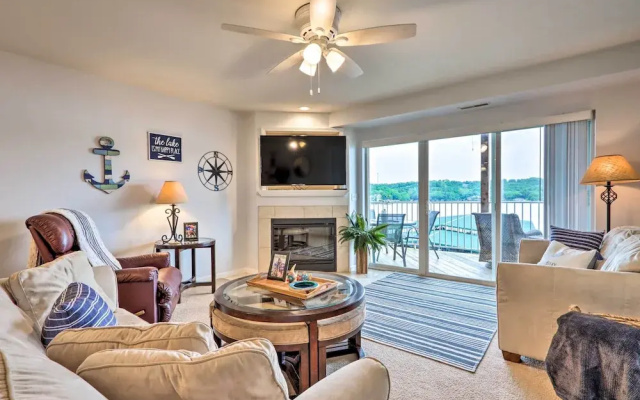 Unwind Poolside! Waterfront Ozarks Condo