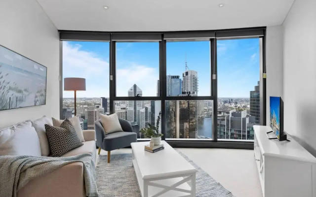 Breathtaking City Views 1-bed With Pool, BBQ & Gym