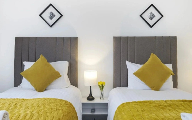 2-bed - Sleeps 5 - Free Parking - Town Centre