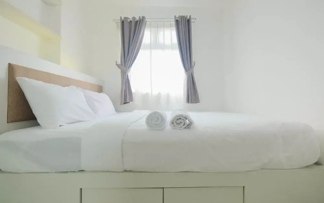 2BR at Green Pramuka Apartment with Mall Access