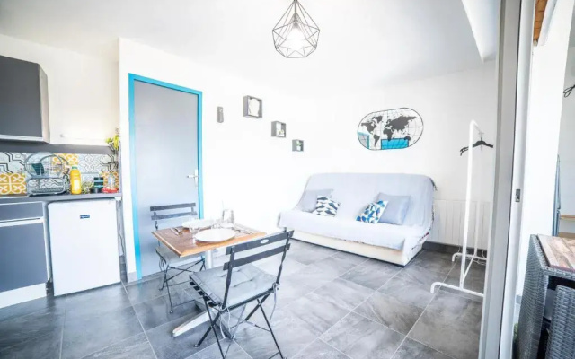 LENA STUDIO1-50M PLAGE-PORT-CENTRE VILLE-WIFI- La Grande Motte