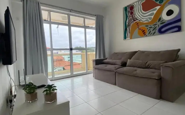 Lindo Apto 2 quartos c/suíte de frente na prainha!