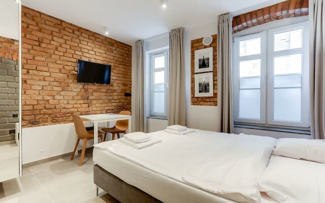 Отель RentPlanet - Apartamenty Rybaki 33 Познань комната для гостей