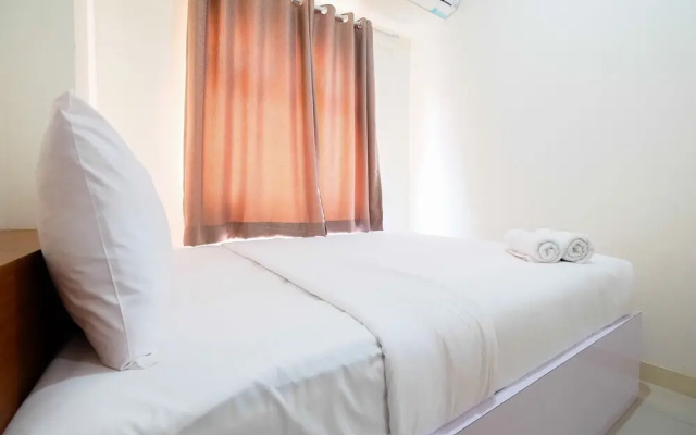 2BR Green Pramuka City Apartment Direct Access to Mall
