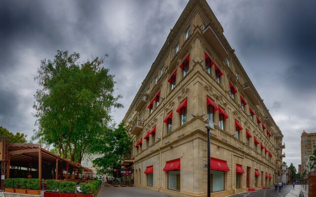 Отель Boulevard Apartments& Residences Азербайджан, Баку - отзывы, цены и фото номеров - забронировать отель Boulevard Apartments& Residences онлайн вид на фасад