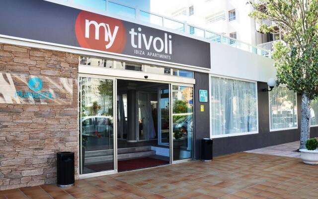 Отель Apartamentos Playasol My Tivoli вид на фасад