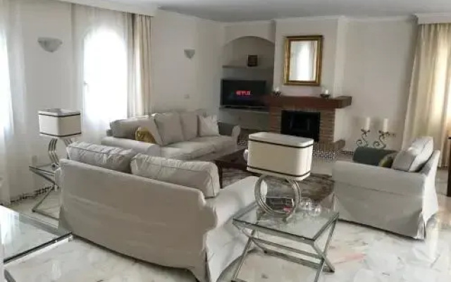 Marbella Villa on the beach