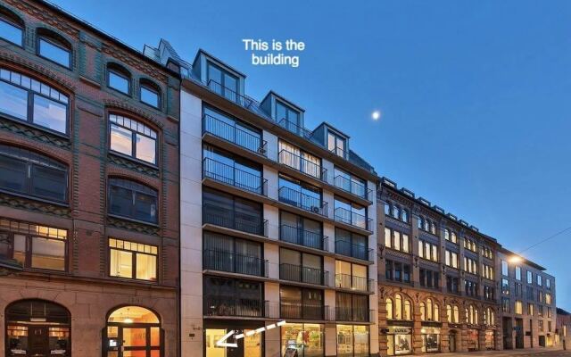 Апартаменты Fredrik's Apartment in Oslo Centre вид на фасад