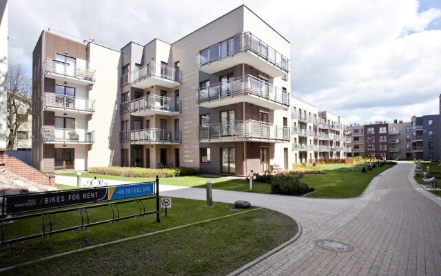 Отель Top Apartamenty - Lazurowy Сопот вид на фасад