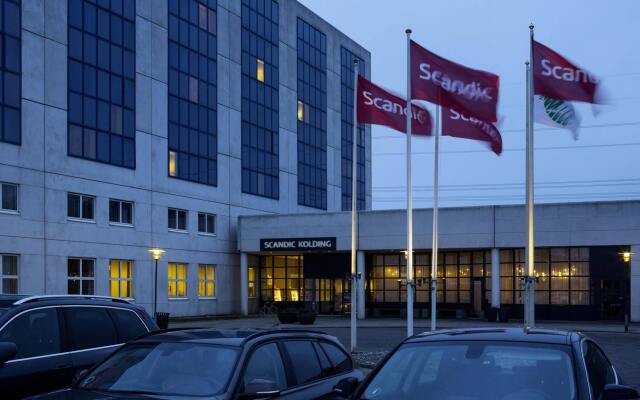 Отель Scandic Kolding вид на фасад