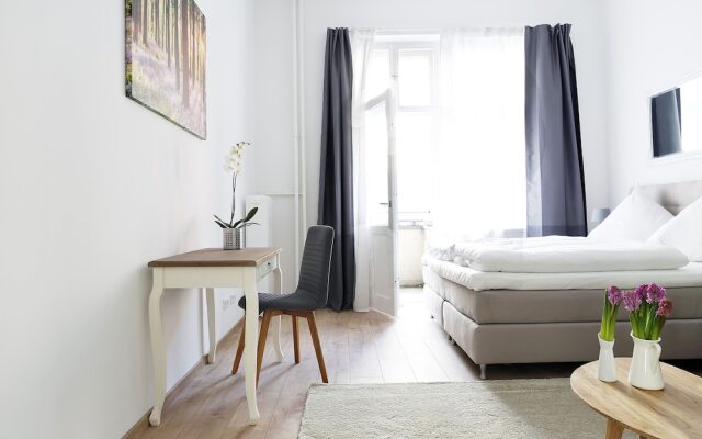 Апартаменты RockChair Apartment Blissestraße Берлин комната для гостей