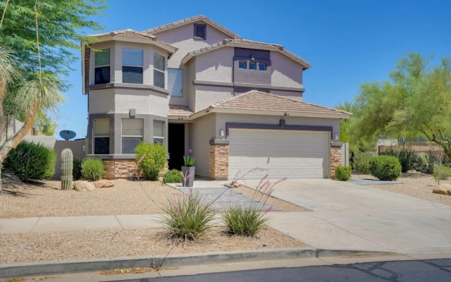 1/2 Mi to Lake: Family Home w/ Hot Tub in Goodyear