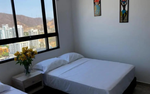 Apartamento Familiar con Piscina en el Rodadero Santa Marta