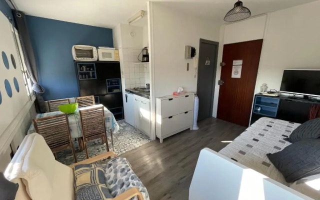 Studio Cabine front de mer