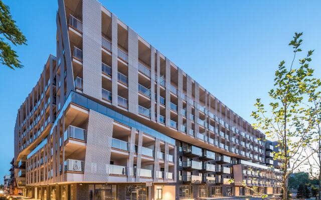 Отель Tower Apartments Польша, Вроцлав - отзывы, цены и фото номеров - забронировать отель Tower Apartments онлайн вид на фасад