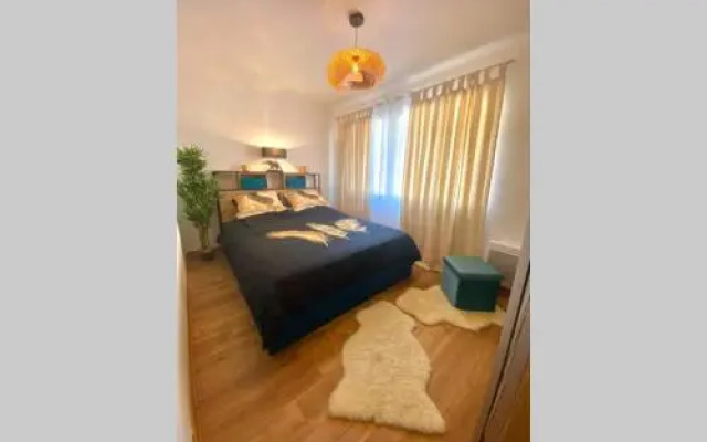 AzurCosy T2 calme (1 chambre) balcon au sud