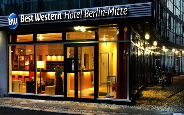 Отель Best Western Hotel Berlin-Mitte Германия, Берлин - 2 отзыва об отеле, цены и фото номеров - забронировать отель Best Western Hotel Berlin-Mitte онлайн вид на фасад