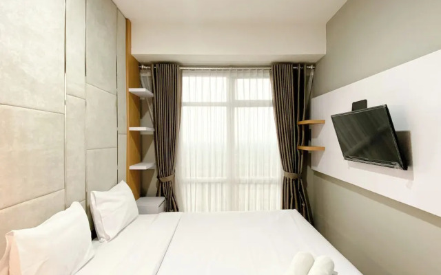 Homey And Minimalist 1Br Vasanta Innopark Apartment