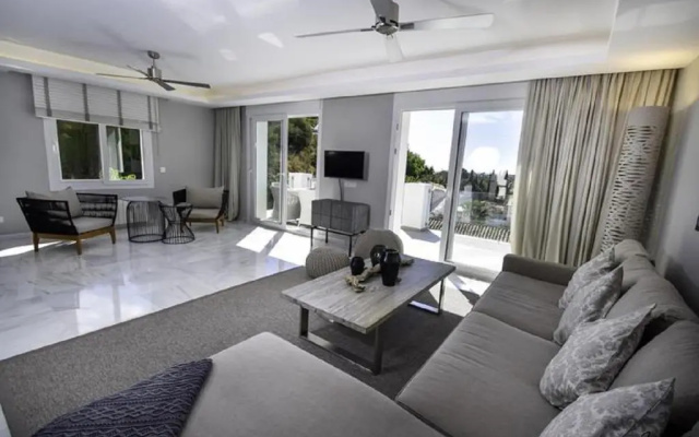 Exquisite villa near beach with Heated pool