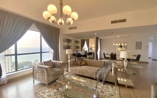 Апартаменты Stylish Lux 2BED | Steps away from JBR Beach 0