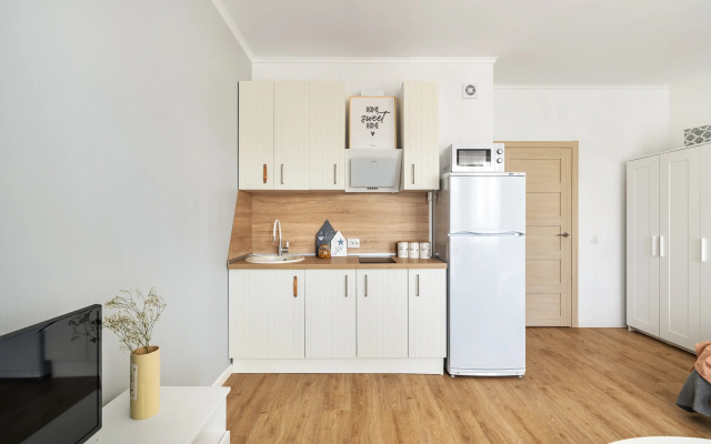 Квартира Студия в скандинавском стиле Hugge Flat