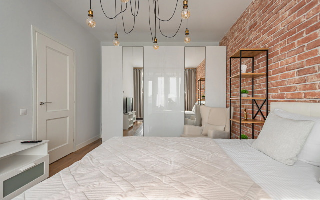 Апартаменты Lalapart Loft Style с лоджией и отдельной кухней в ЖК Савеловский Сити