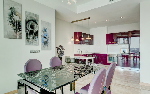 Deluxe Panoramic in The Moscow City Apartments