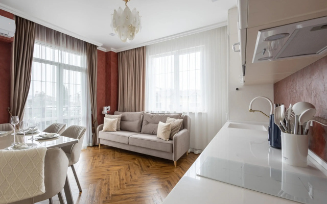 Апартаменты Red Apartments Арт Лайт Лерой