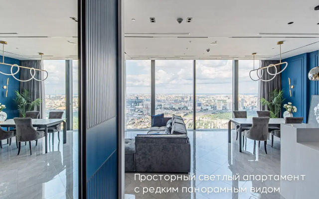 Апартаменты Москва Сити 72 этаж двух комнатные