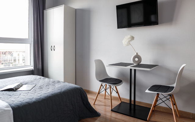 Апартаменты BonApart Grey and Wood м.Верхние Лихоборы