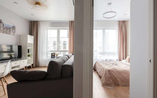 Апартаменты SMART LOFTS | Tulip | Отдельная спальня | Рядом с м Стадион Спартак и Крокус