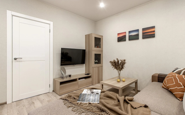 Квартира Piter Apartments евродвушка Солнечные в ЖК Времена Года
