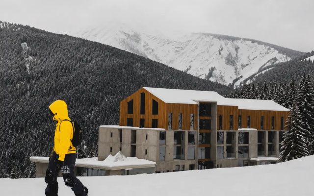 Отель Moon2 ski-in ski-out в Архызе