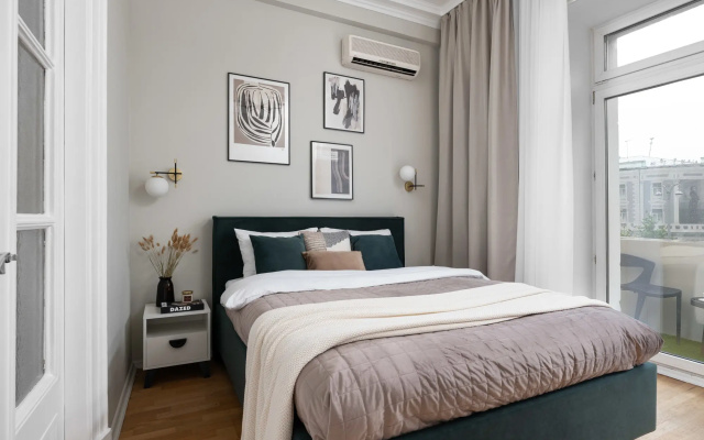 Квартира GM Apartments в Двух Шагах от Кремля с Видом на Тверскую