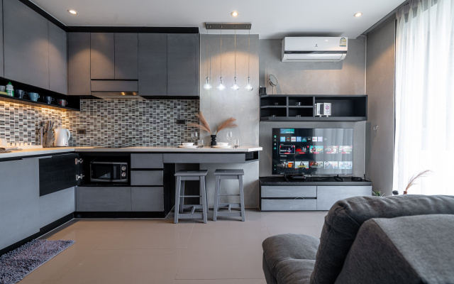 Квартира Stylish 1 Bdr Kamala Beach City Gate