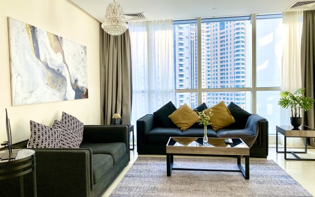 Апартаменты Spacious 3 Bedroom in Dubai Marina 1