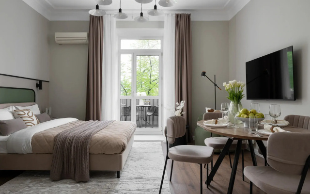 Квартира GM Apartments Стильная двушка у Триумфальной площади