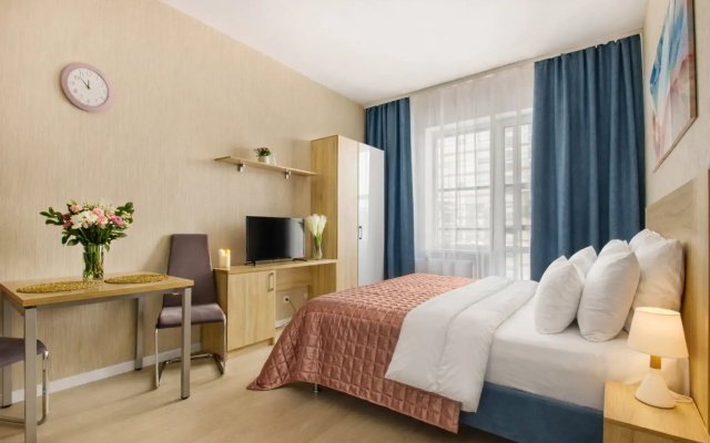 Апартаменты Студия Natalie Apartments Пулковское шоссе 14с6