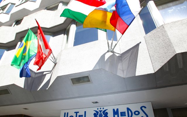 Отель Medosz Венгрия, Будапешт - 9 отзывов об отеле, цены и фото номеров - забронировать отель Medosz онлайн вид на фасад