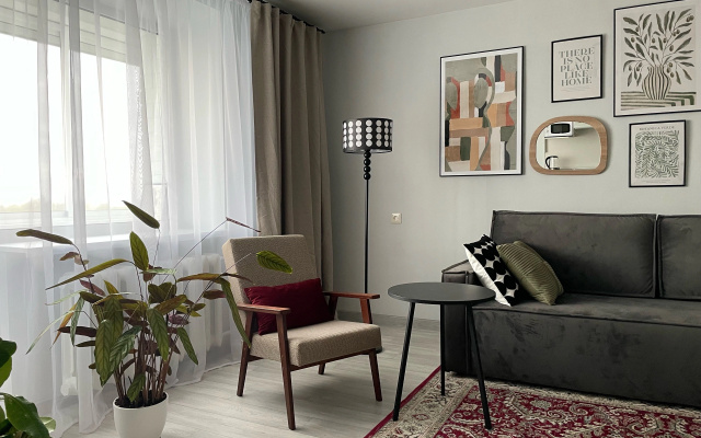 Квартира Трехкомнатная Hygge Karelia в стиле Ретро