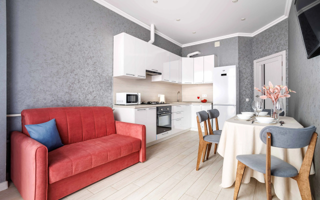 Квартира с Балконом Вид на Горы р-н Толстый Мыс Home Group