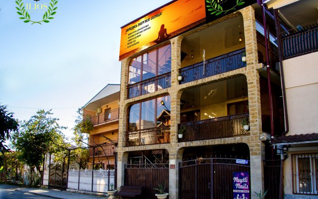 Ilios Hotel in Gagra, Abkhazia from 30$, photos, reviews - zenhotels.com hotel front