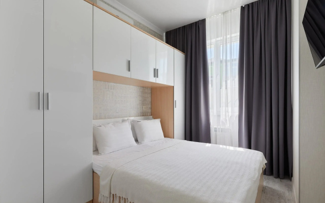 Апартаменты Red Apartments Арт Лайт Сити Эдит