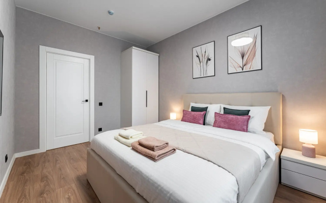 Квартира 1-к., 46 м², 3 кровати