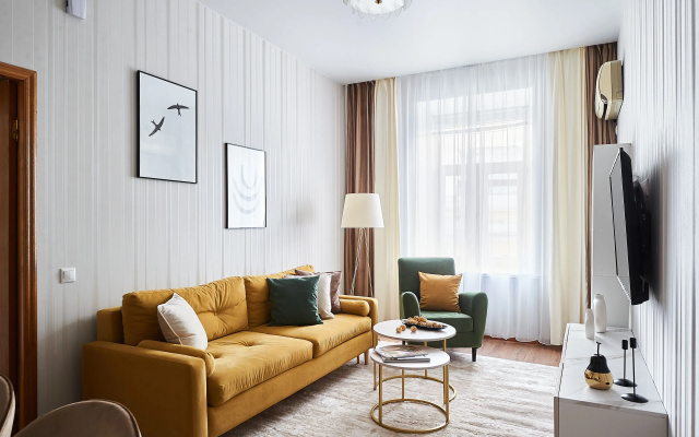 Квартира GM Apartments Современная Трешка на Парке Культуры