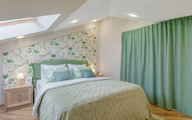 Апартаменты Люкс с большой ванной и видом на горы Sea Breeze & SPA