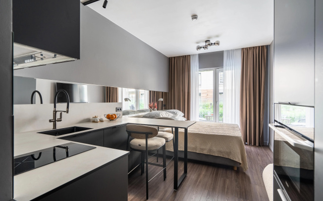 Апартаменты 3Roomz с бассейном и спортзалом