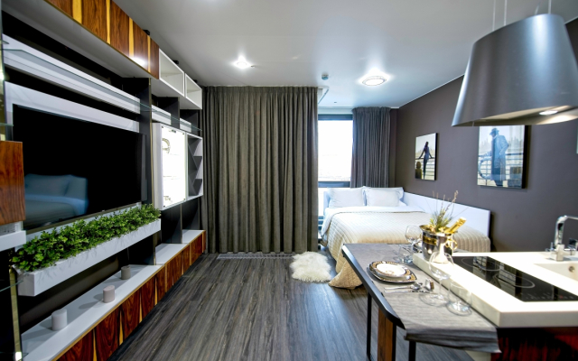 Апартаменты с Балконом и Видом на Город Elite Apartments
