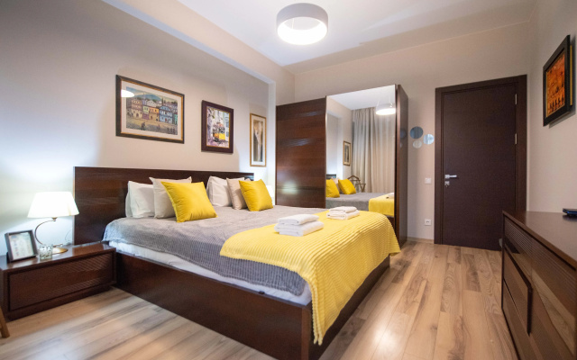 Apartments for Families in a Complex with a Children's Playground